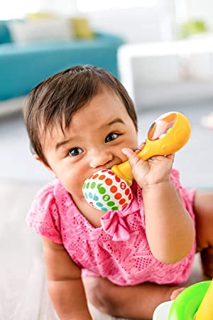 Rattle 'n Rock Maracas, Green/Yellow
